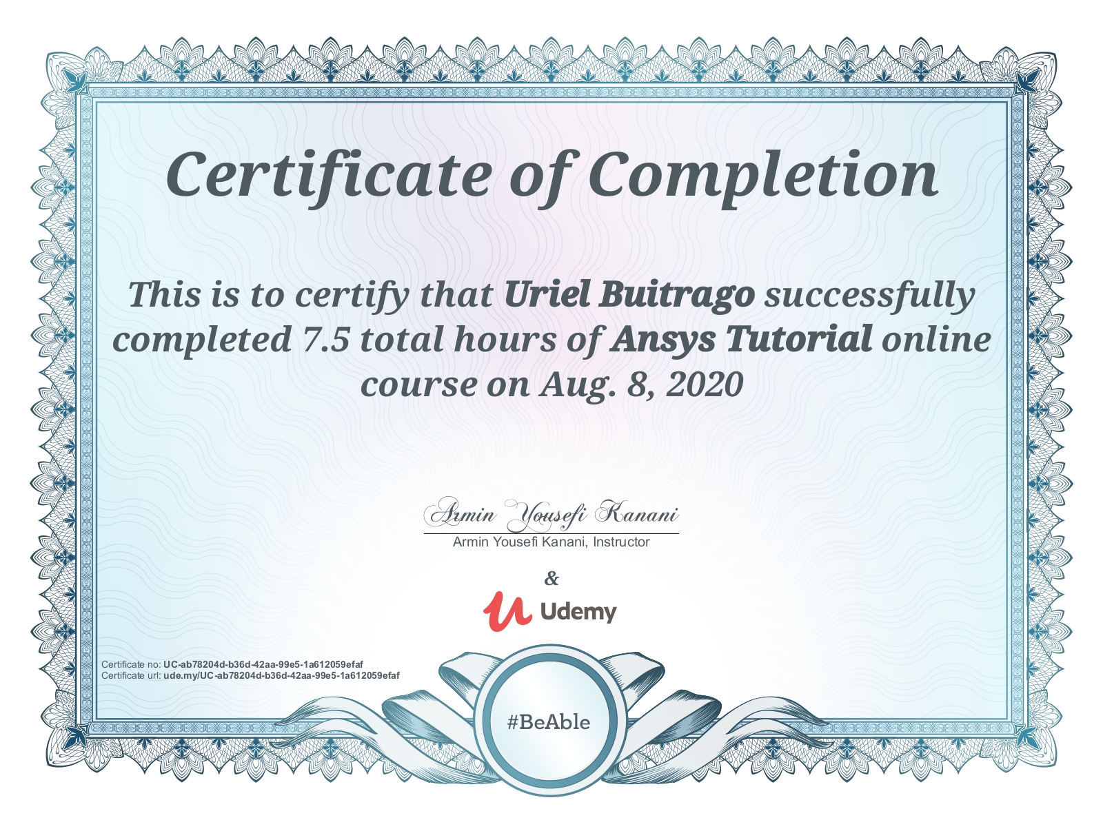 URIEL BUITRAGO intelligence overview