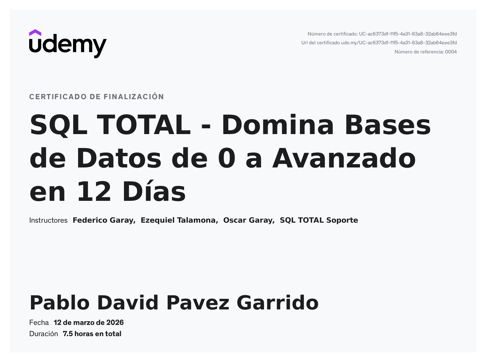 Pablo David Pavez Garrido - 💼 Transitioning to Data Analyst | SQL ...