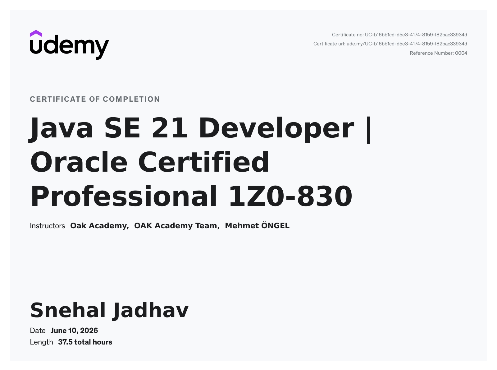 Snehal Jadhav - Software Engineer | JAVA, Spring Boot, Hibernate | REST ...