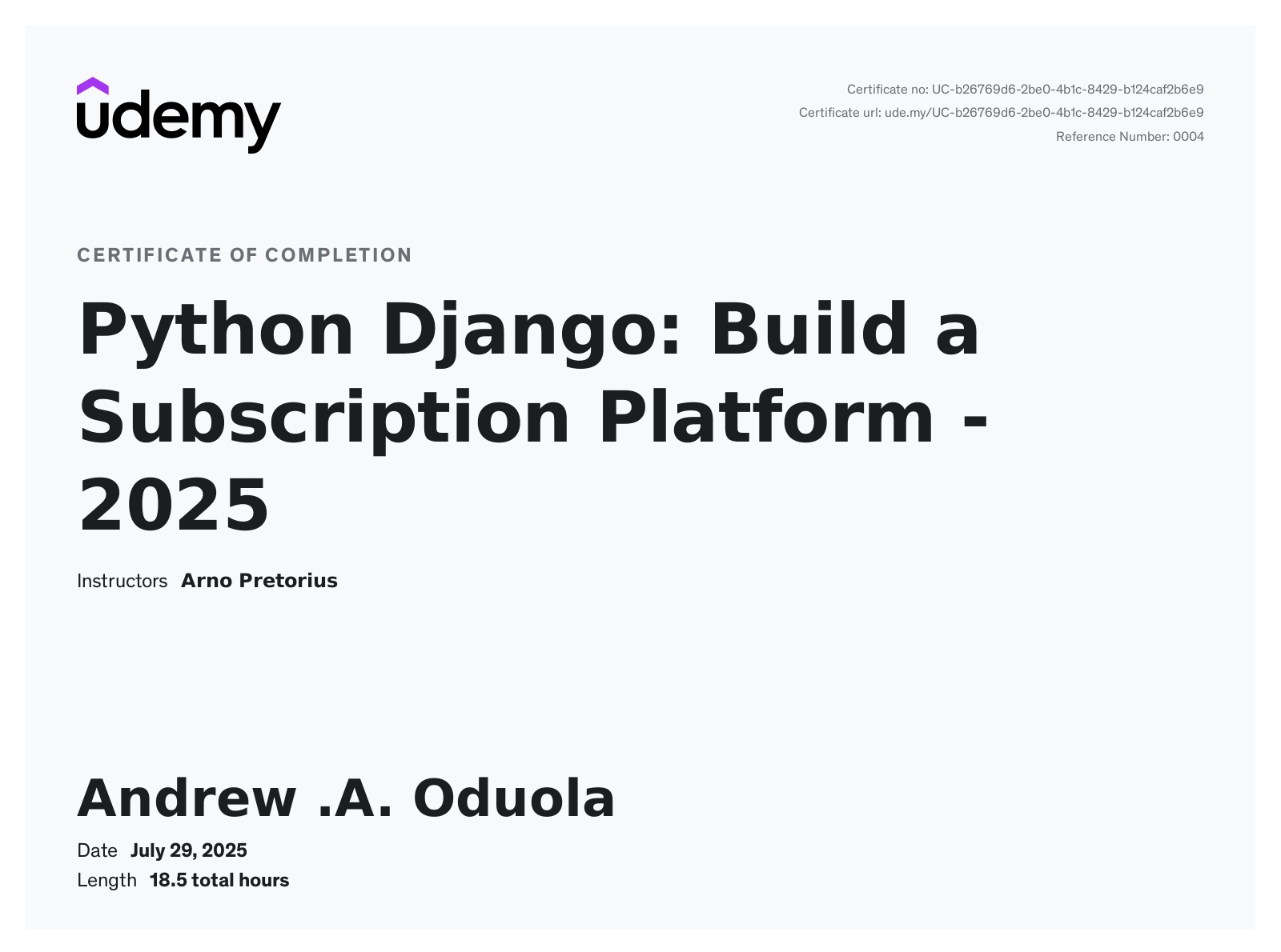Python Django: Build a Subscription Platform