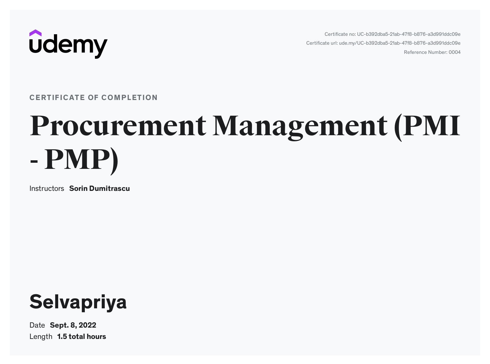 ‏Priya Davidpaul CIPP, CIPM‏ - ‏Senior Procurement Officer at Arabian ...
