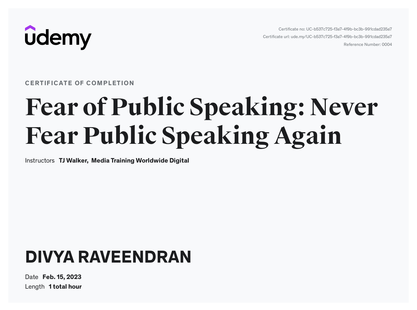 Fear of Public Speaking: Never Fear Public Speaking Again
