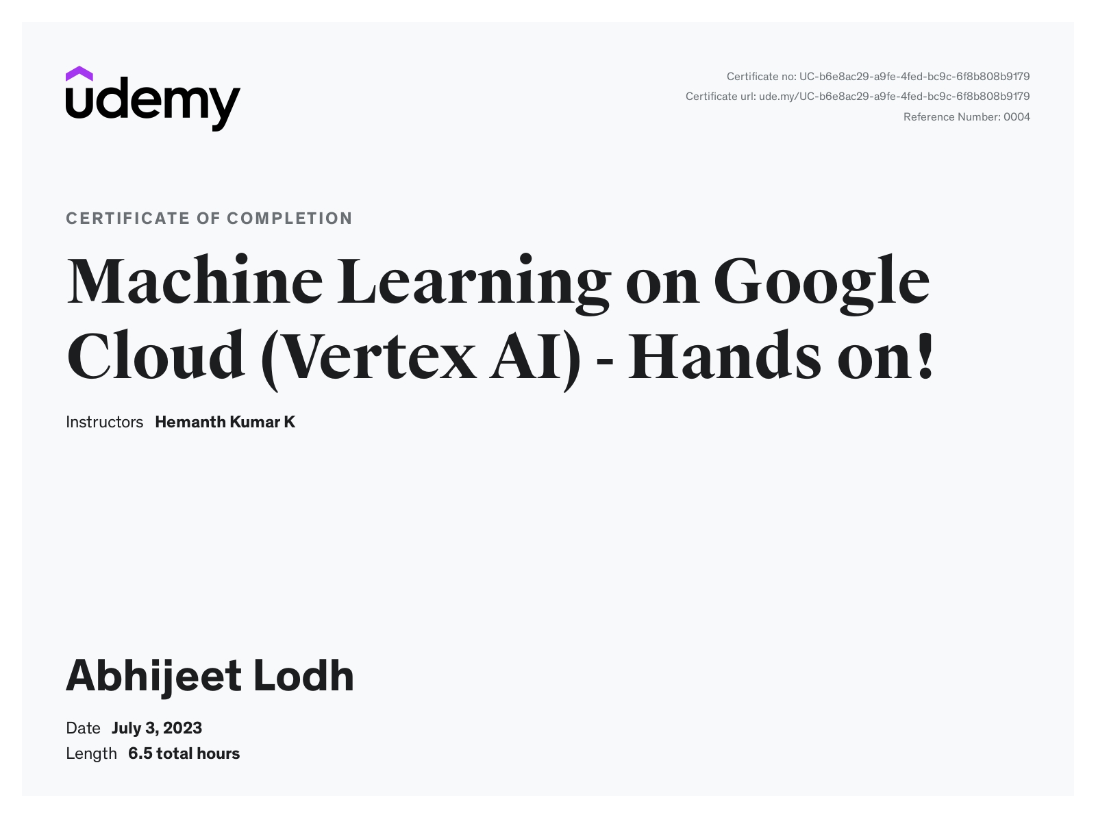 GCP Vertex AI