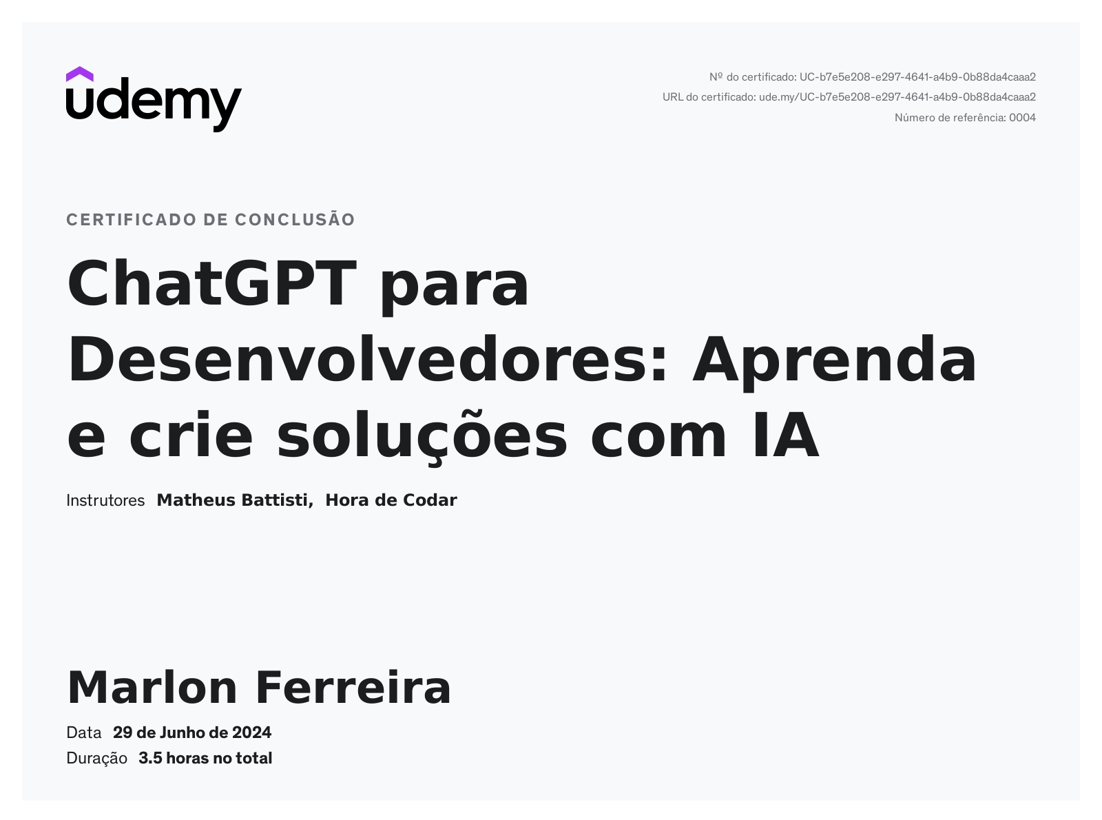 ChatGPT para Desenvolvedores