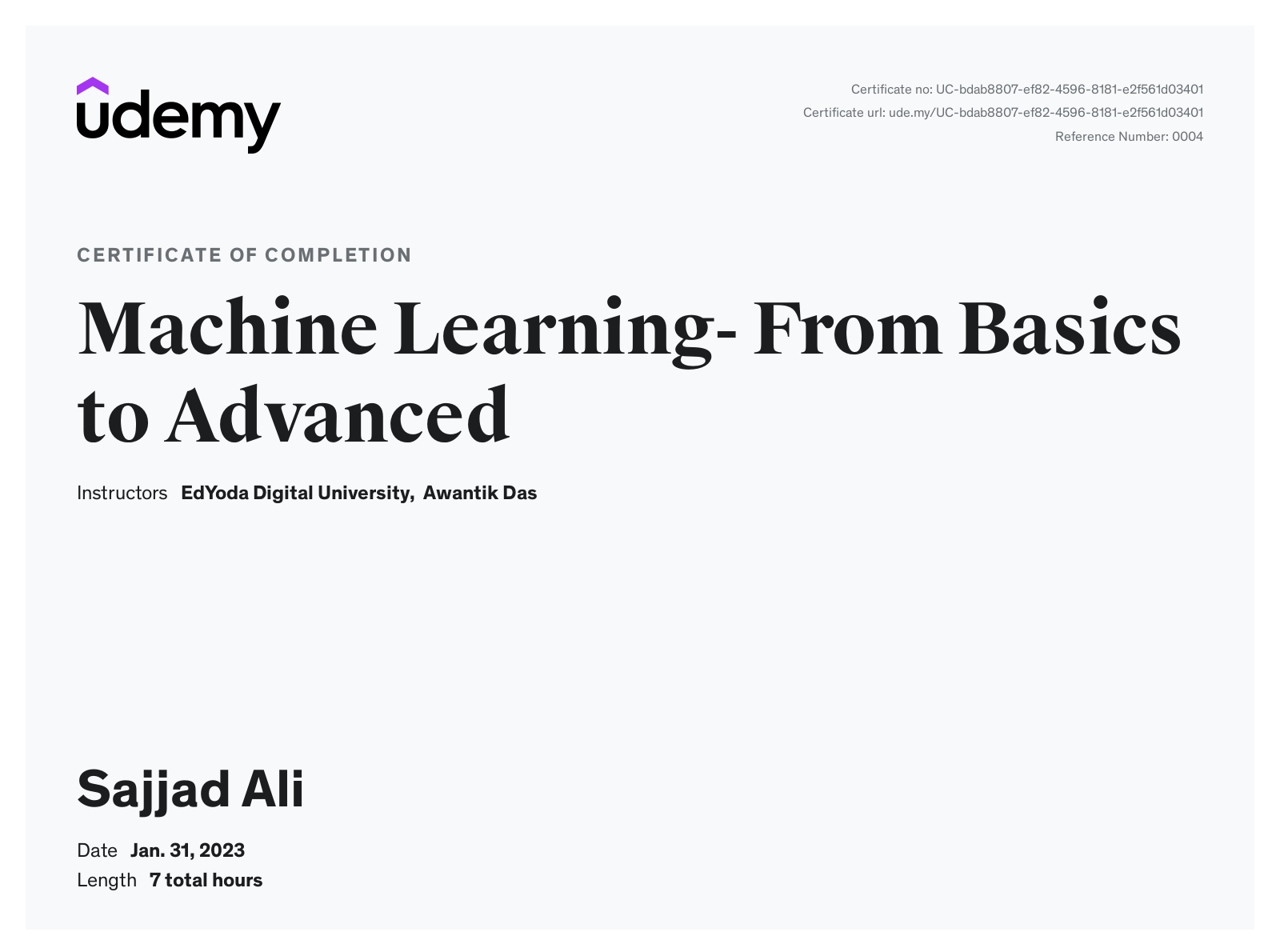 Machine Learning From Basics to Advanced