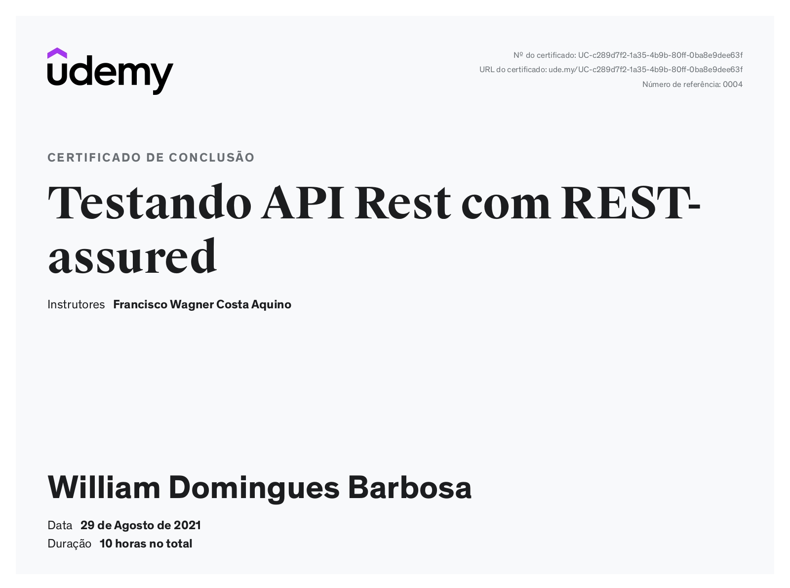 William Domingues Barbosa - Back-end Developer SR | Java & Spring Boot ...