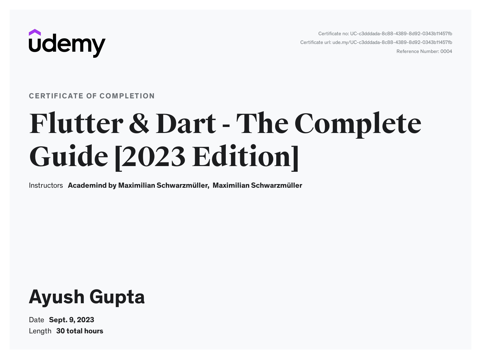 Ayush Gupta - SDE (Flutter) @ Infiheal | Flutter & Go Developer ...