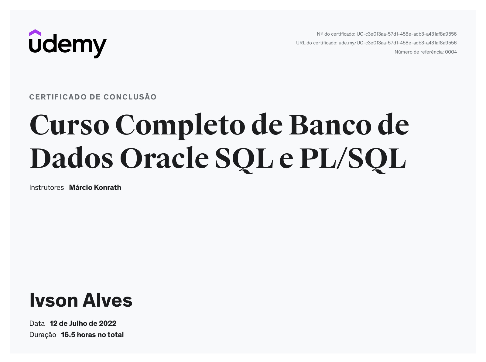 Ivson Alves - Analista de Sistemas | Java & PL/SQL | Sustentação e Back ...