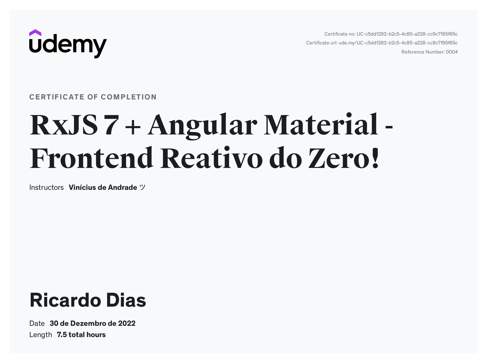 Ricardo Dias - Developer Full Stack .NET | C# | ASP .NET | LinkedIn