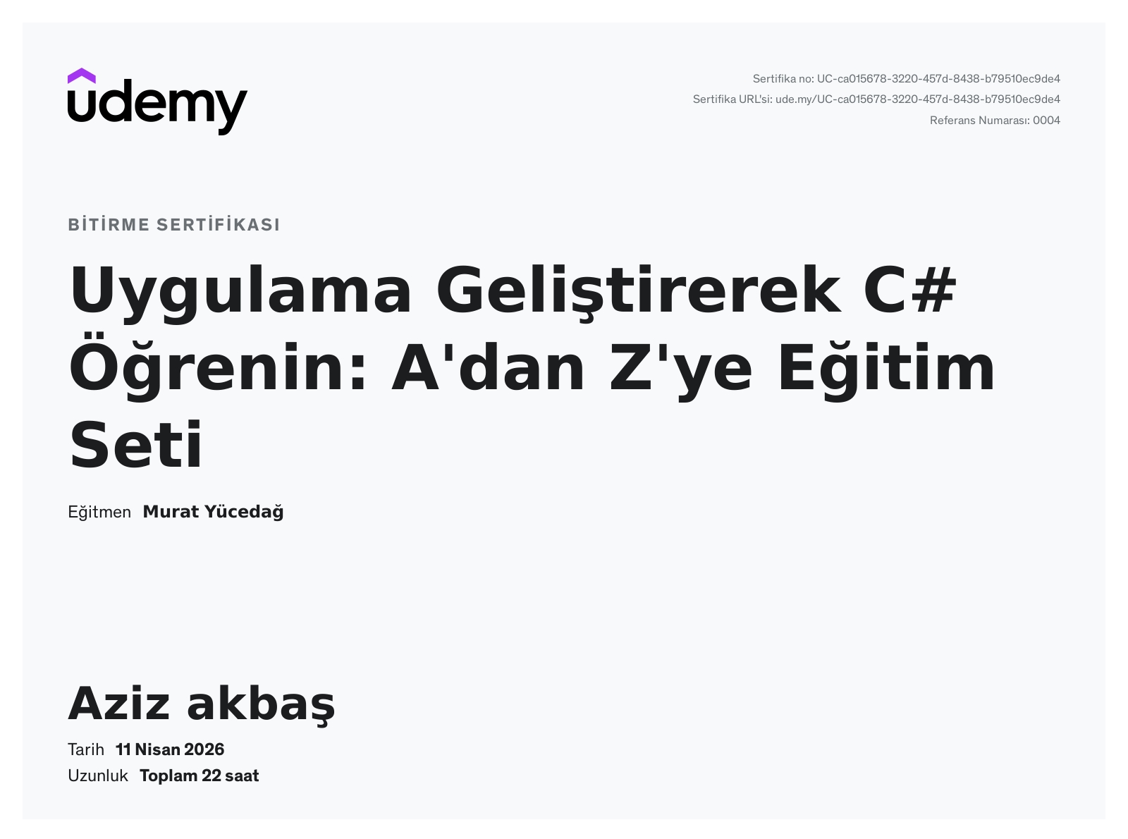 Aziz Akbaş - Stajyer Yazılım Geliştirici | HTML • CSS • Python • C# ...