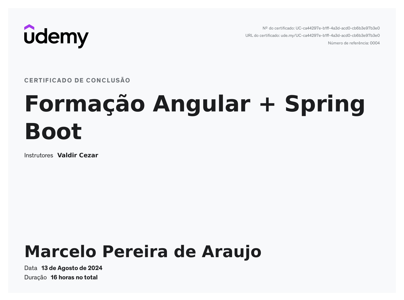 Marcelo Araujo - Desenvolvedor FullStack | Typescript | Angular | Java ...