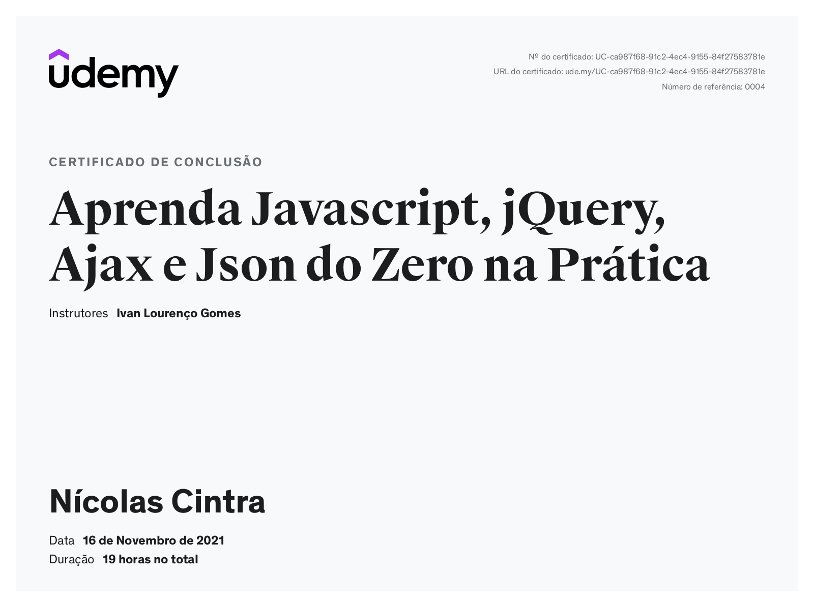 Nícolas Cintra de Souza - Desenvolvedor .Net e Angular | LinkedIn