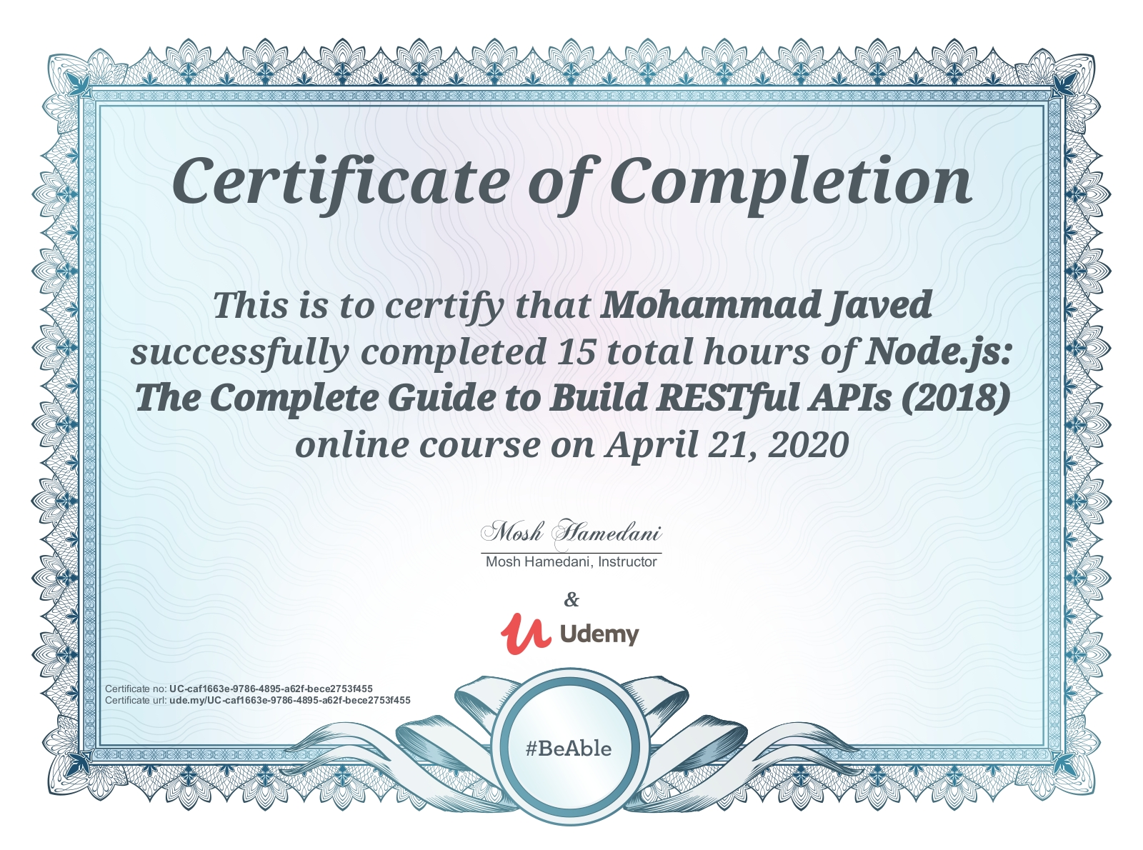 Mohammad Javed Khan - Applications Developer – Grade 4 | Visual Studio ...
