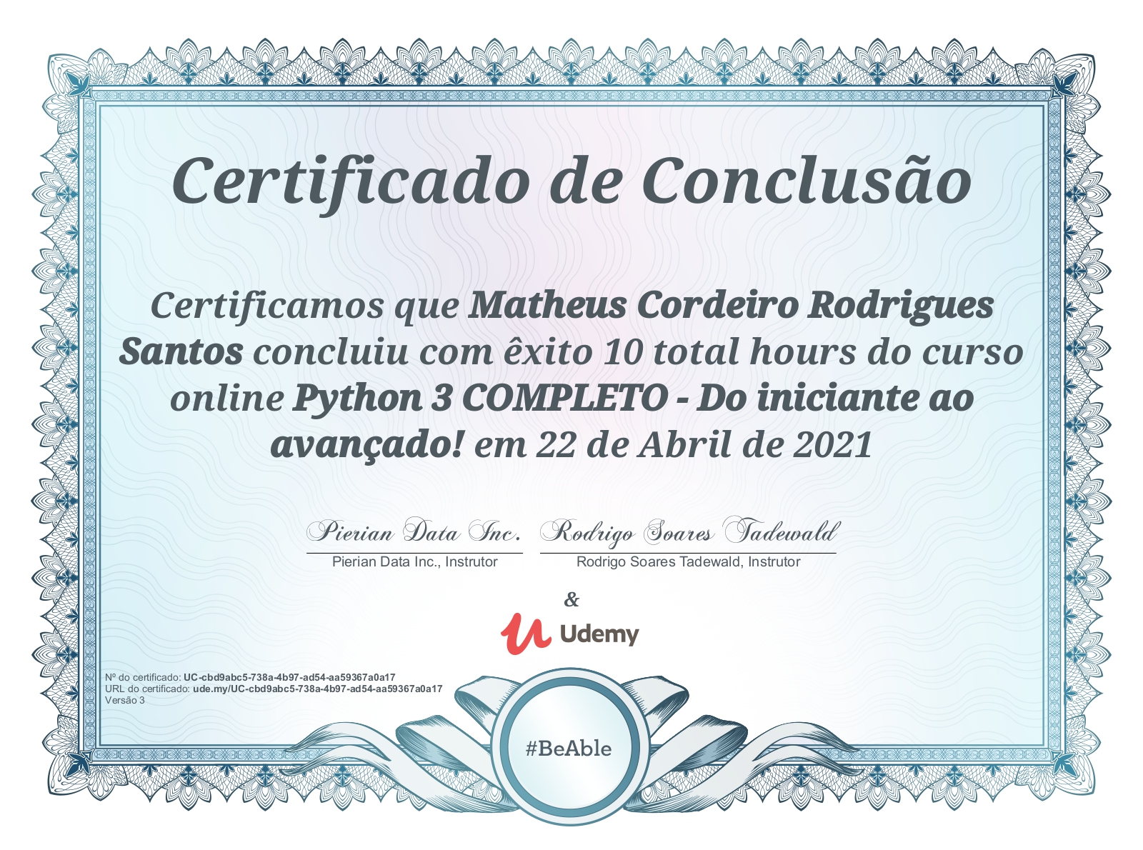 Matheus Rodrigues - Cloud Data Engineer | Big Data & Analytics ...