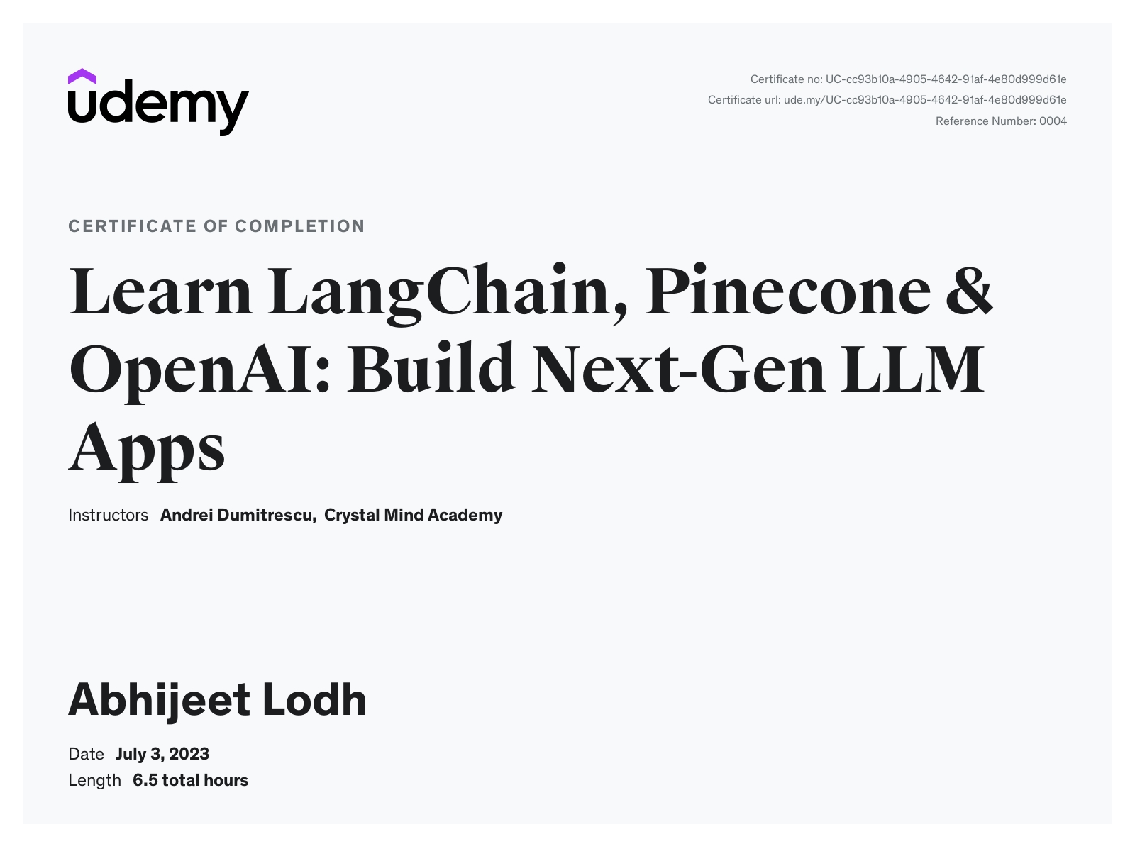 LangChain Pinecone