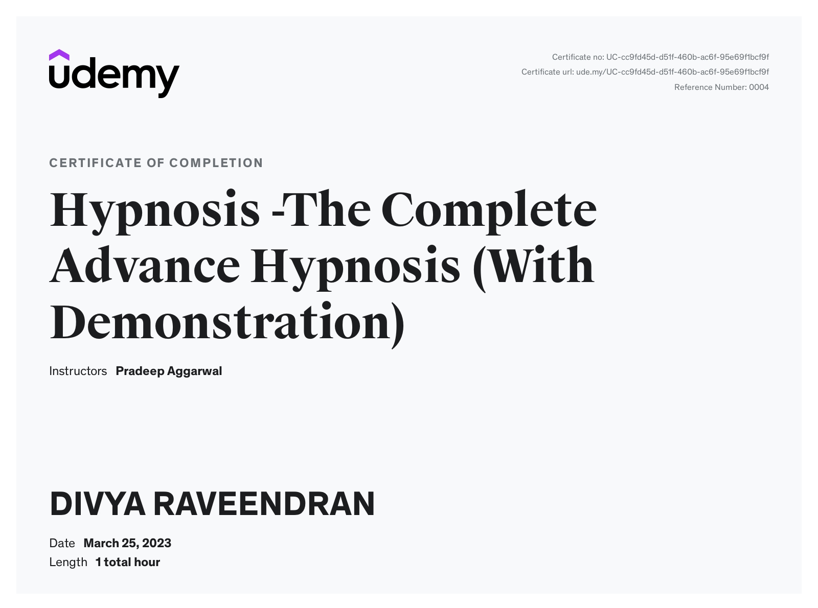 Hypnosis - Waking, Non Verbal, Psudo (With Demonstration)