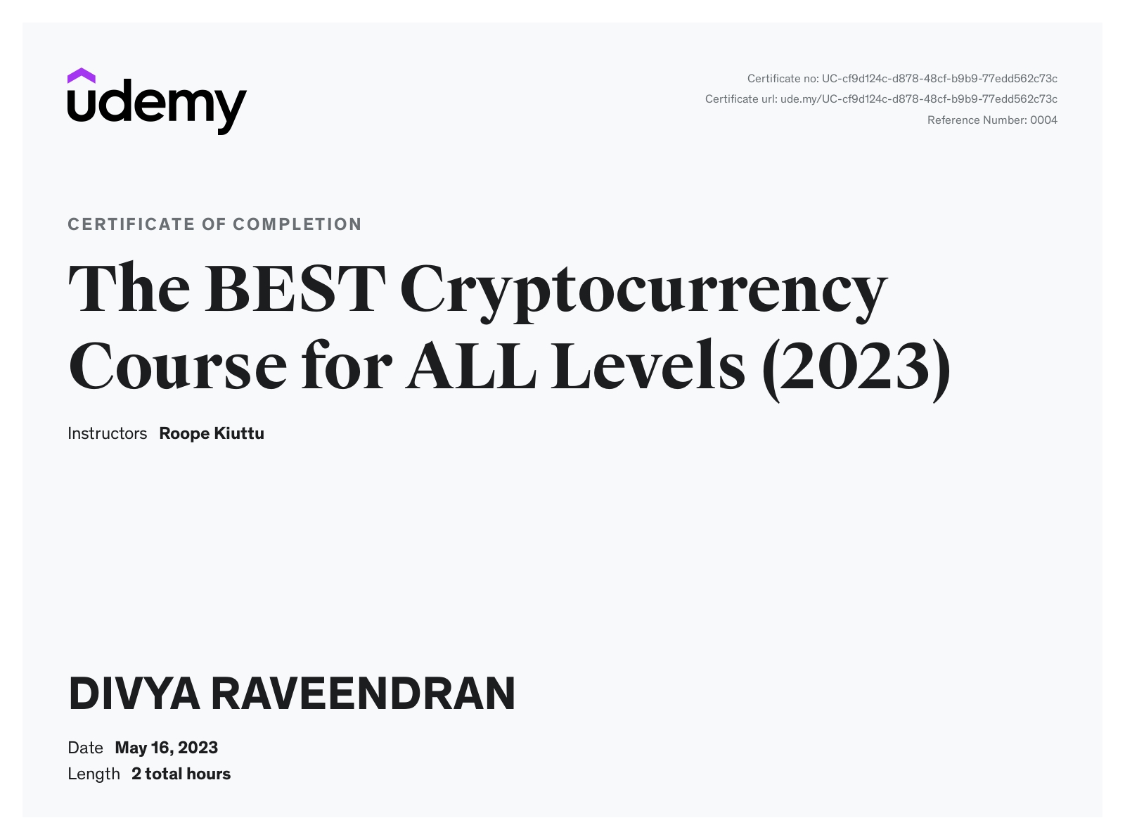 The BEST Cryptocurrency Course for ALL Levels (2023)
