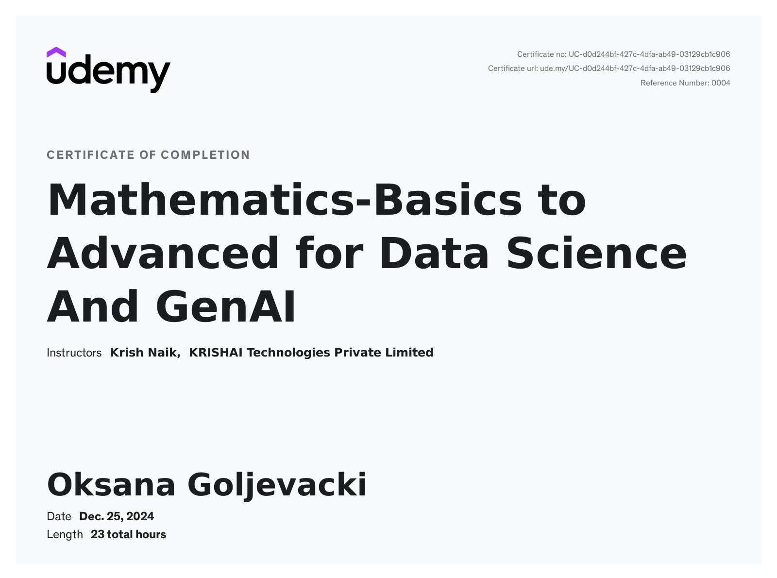 Oksana G - Hospital Administrator | MSc in Data Science | Healthcare ...