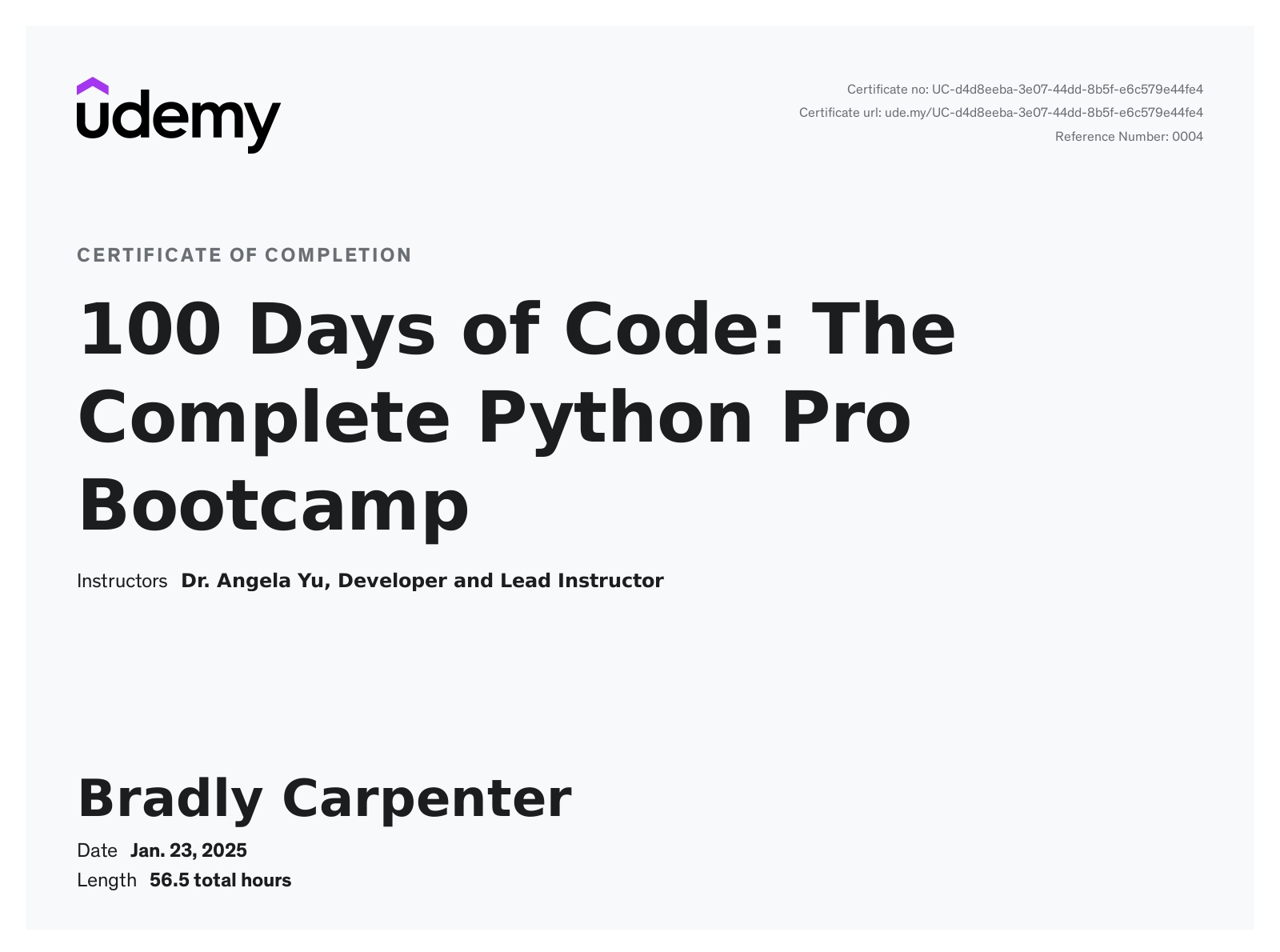 Bradly Carpenter - Junior Full Stack Developer at Warp Development ...