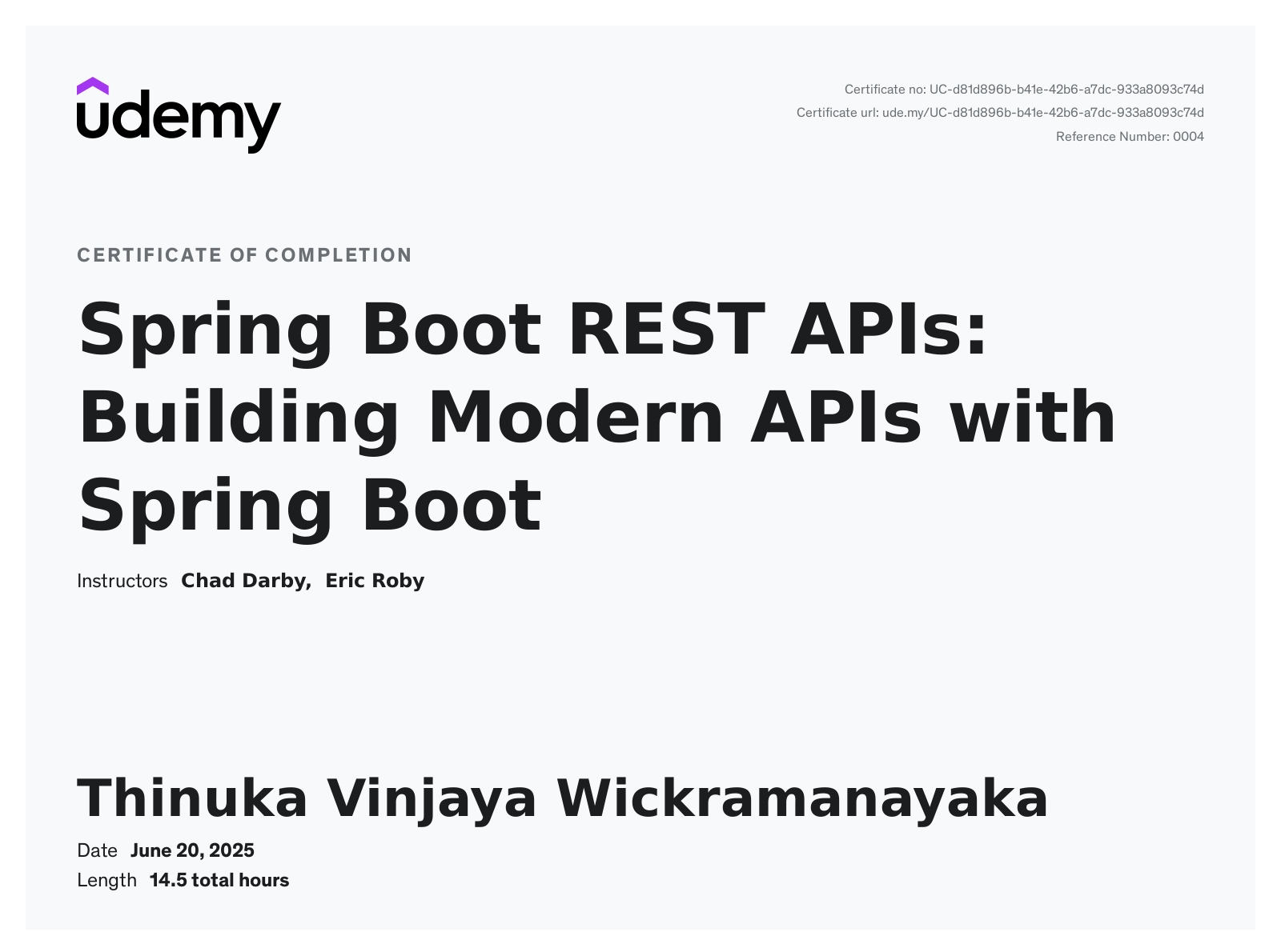 Spring Boot Rest APLs: Building Modern APIs with Spring Boot