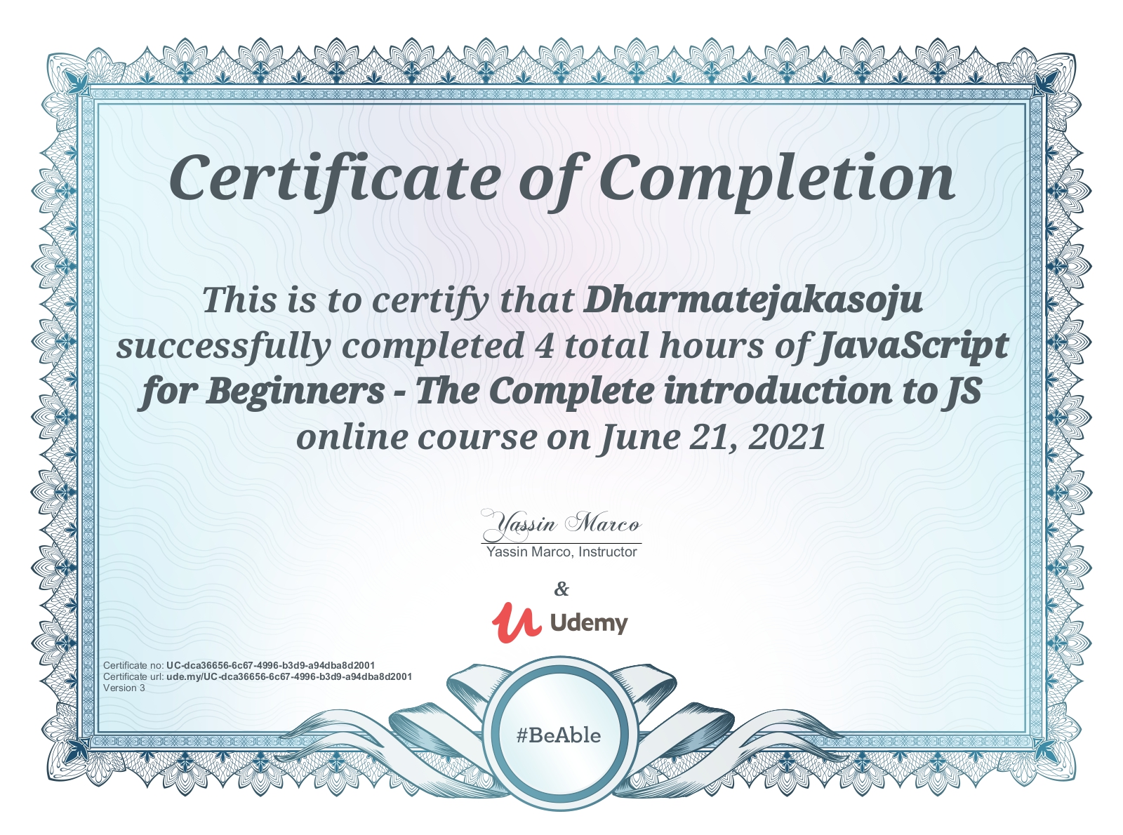 Dharma Teja Kasoju - Backend Developer | Core Java | Spring Boot ...