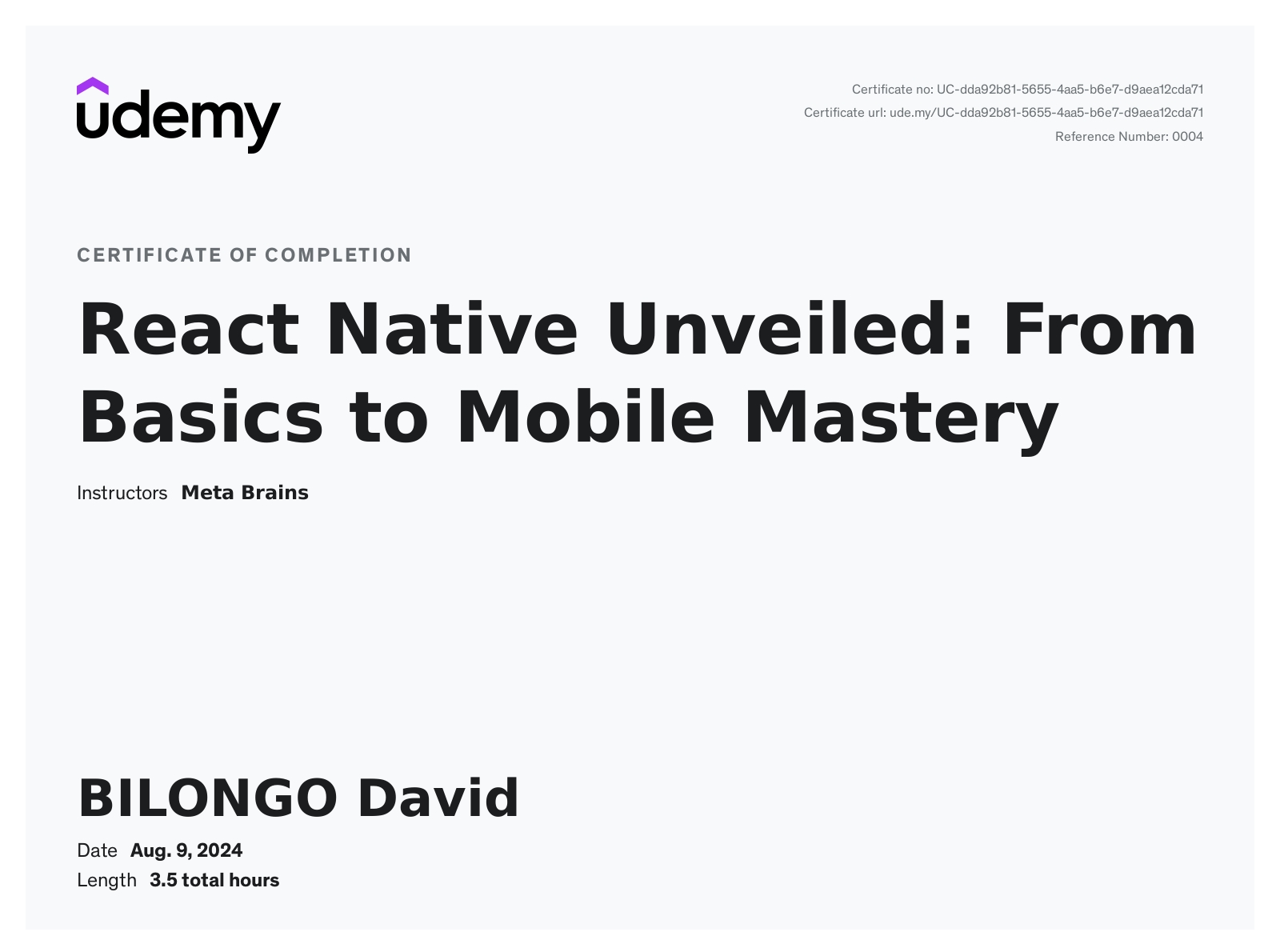 David BILONGO - Full Stack & AI Developer | React ⚛️ · Angular · NestJS ...