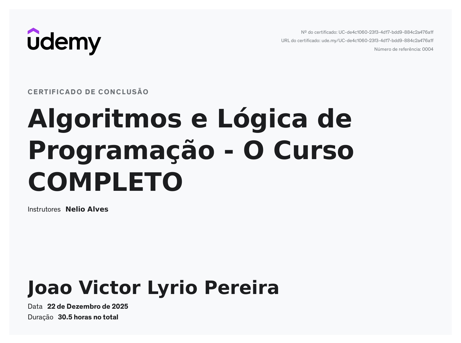 João Victor Lyrio Pereira - Desenvolvedor Back-End | Python | Git ...