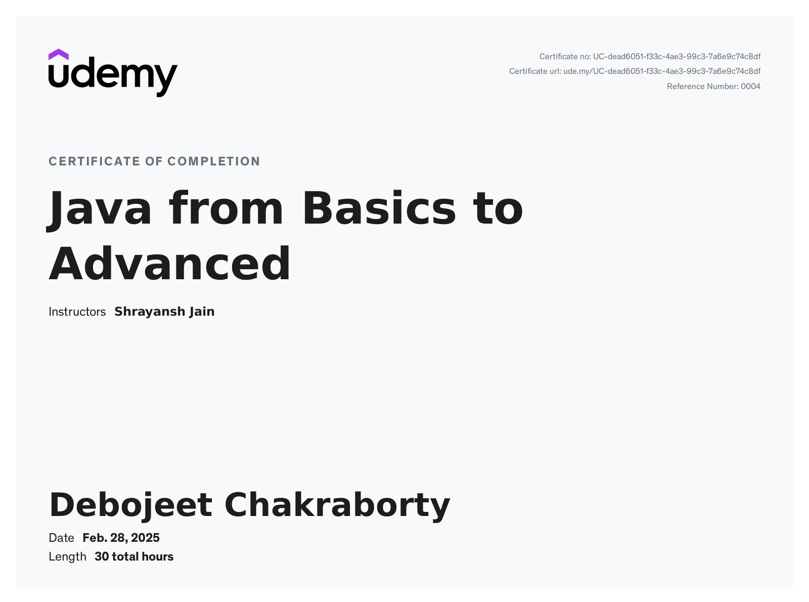 Debojeet C. - Spring Boot || JAVA Development || Backend Engineer ...