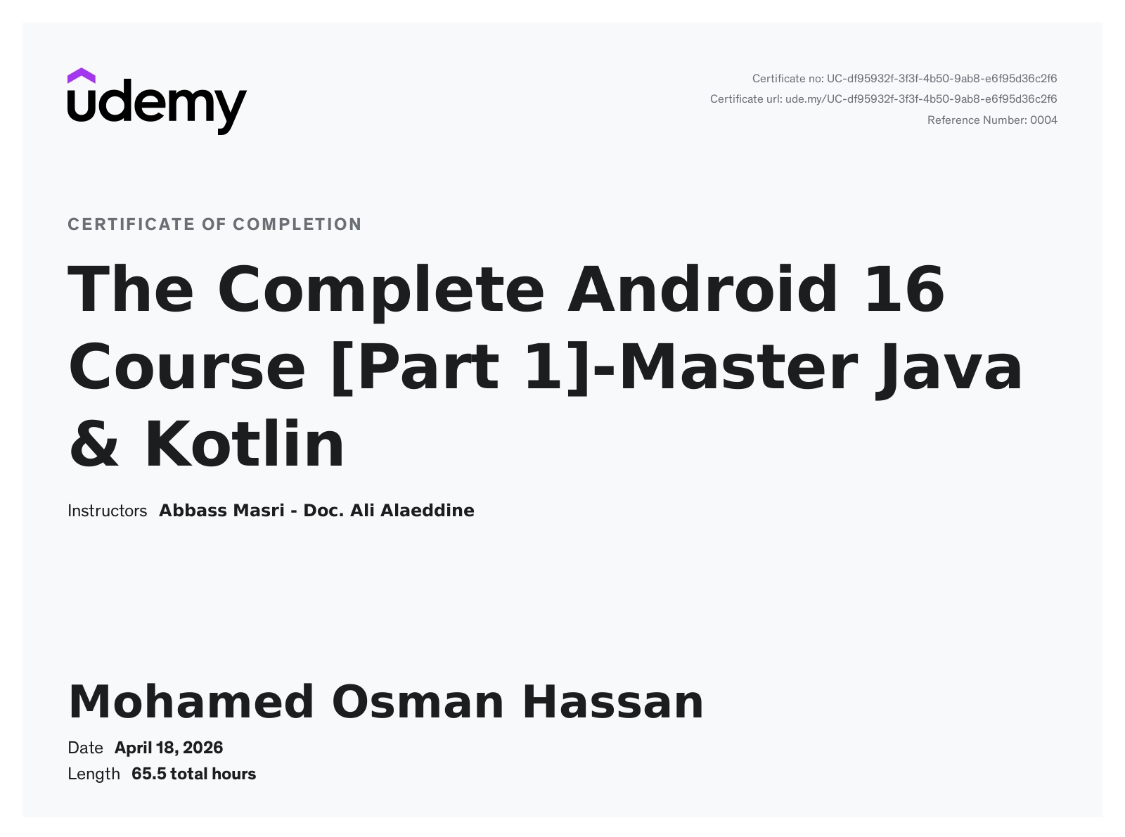 Mohammed Hassan - Android Developer | Software Engineer | Kotlin & Java ...