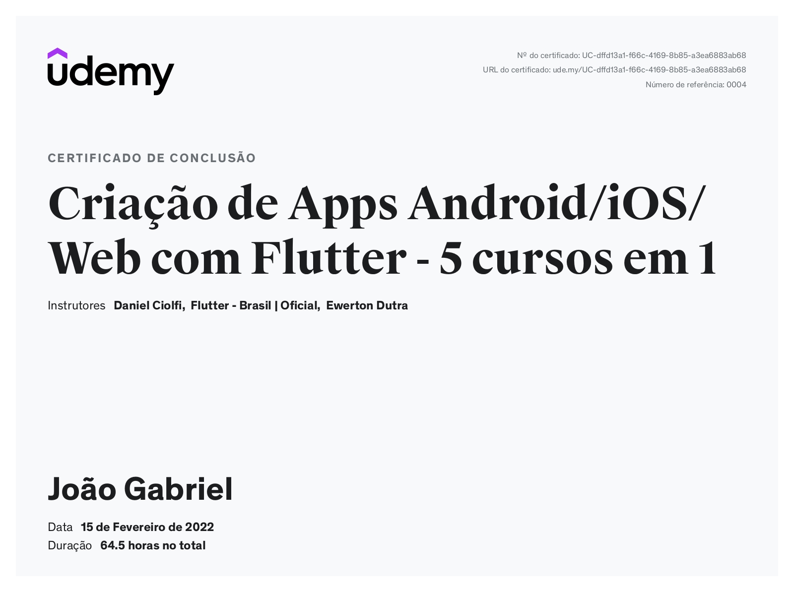 João Gabriel - Desenvolvedor Mobile | Flutter | Dart | APIs REST ...