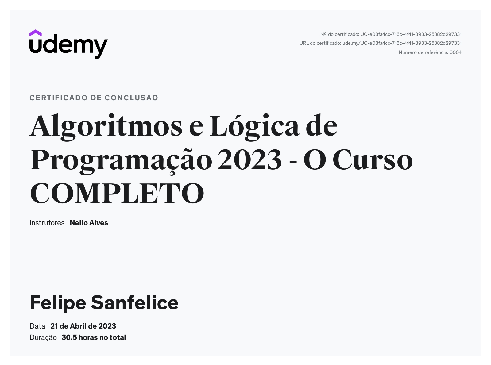 Felipe Sanfelice - Desenvolvedor Full Stack | Sistemas de Informação ...