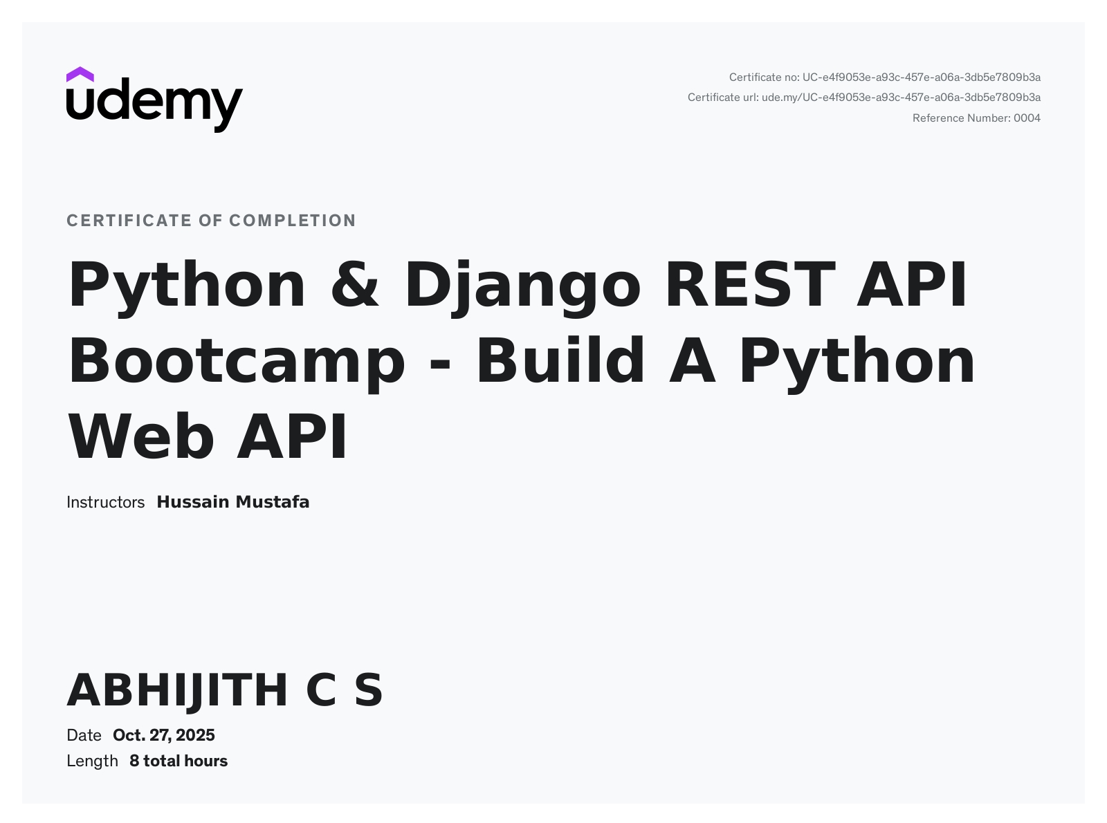 Abhijith C S - .NET Full Stack Developer | ASP.NET Core | C# | SQL ...