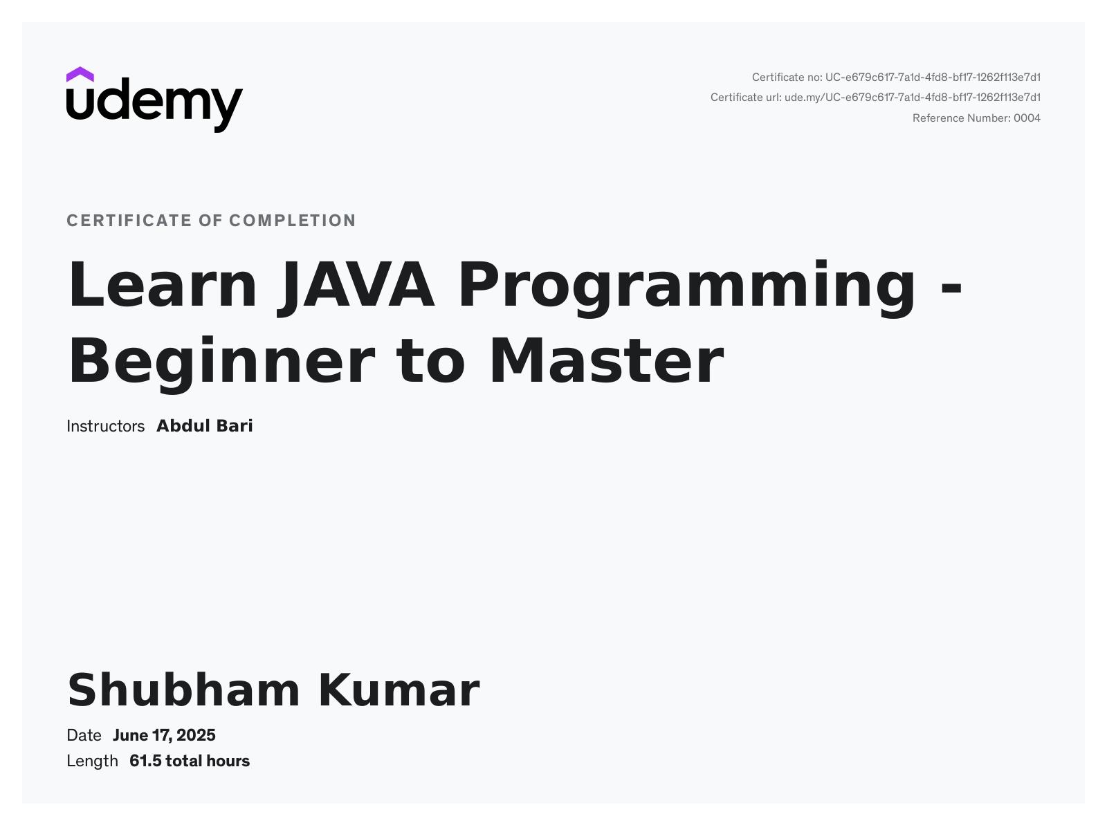 Shubham Kumar - Java | Reactjs | Hibernate | Springboot | HTML5 | CSS3 ...