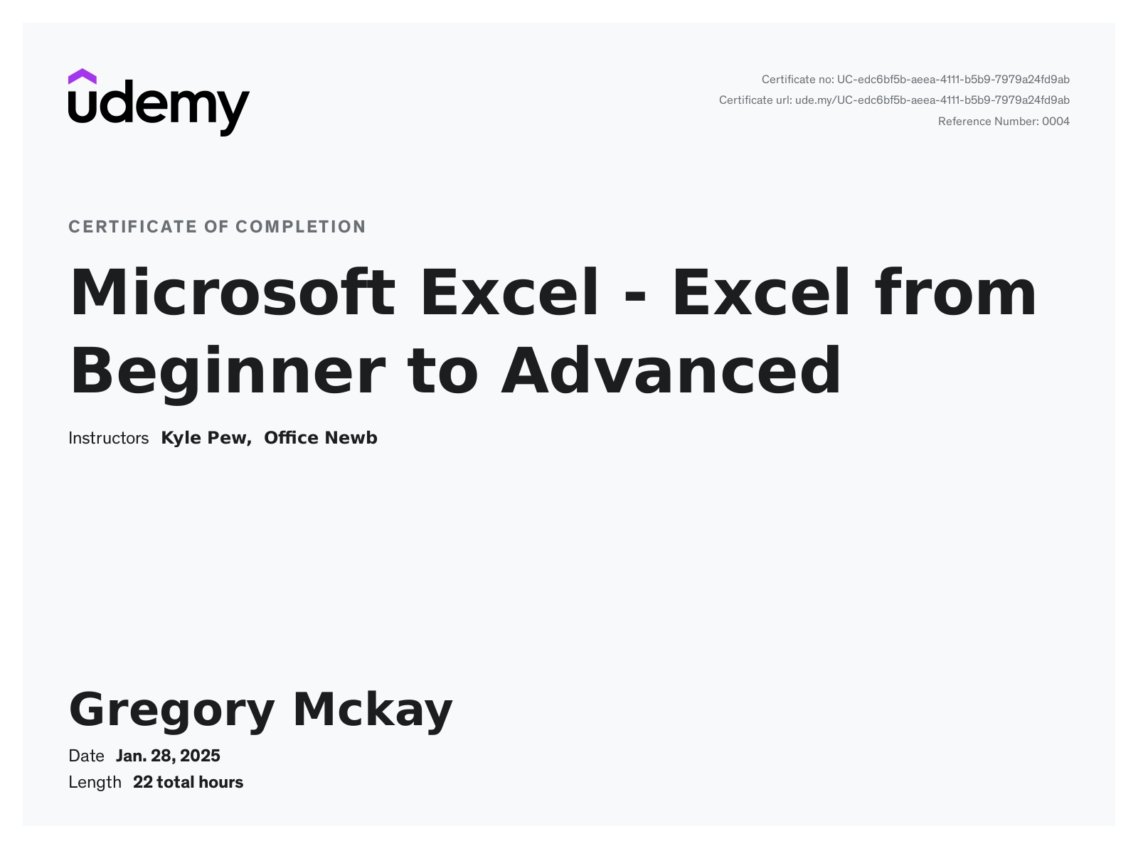 Gregory McKay Jr. - High School Graduate | LinkedIn