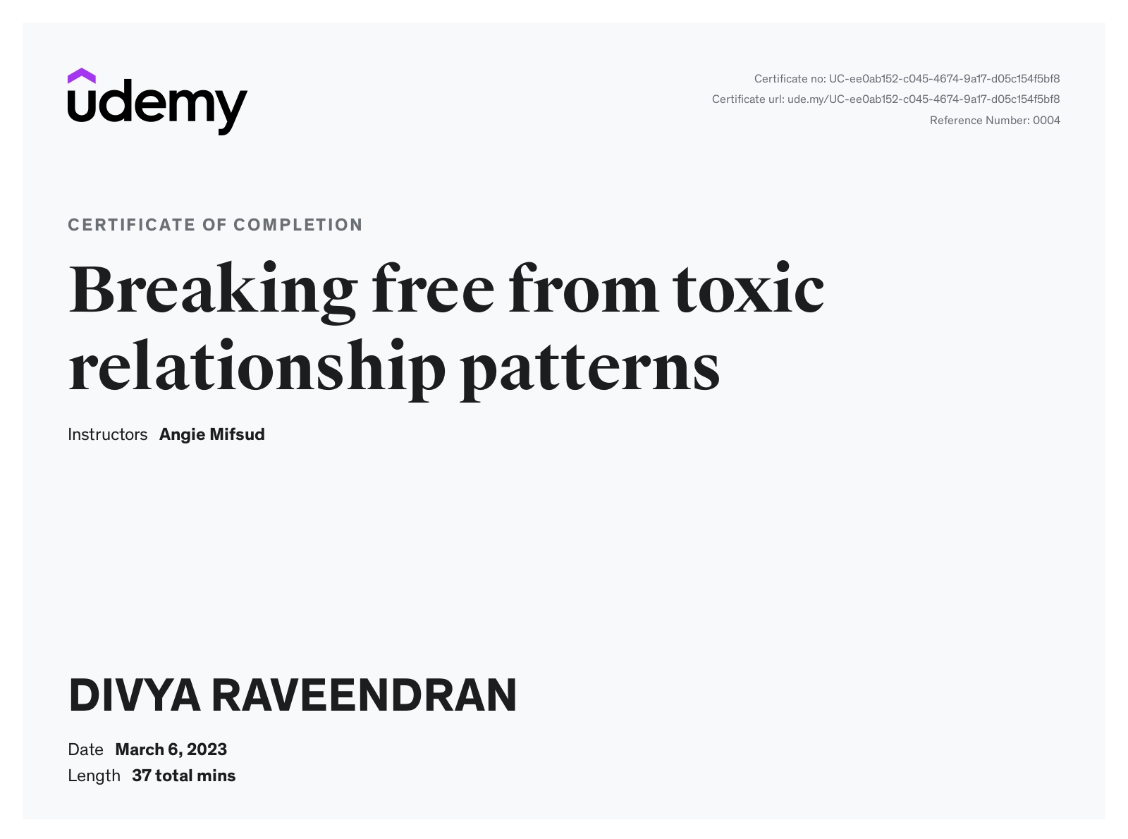 Breaking free from toxic relationship patterns