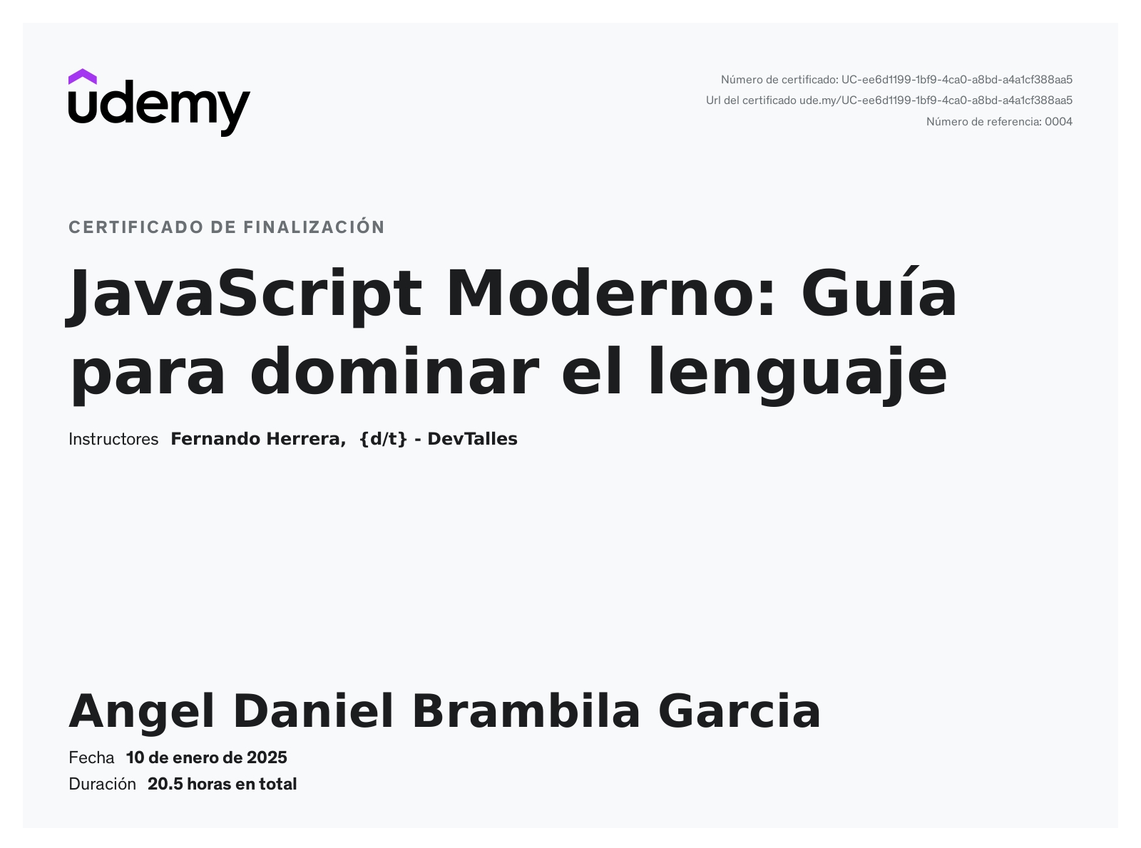 Angel Daniel Brambila Garcia - Full-Stack Software Developer | Frontend ...
