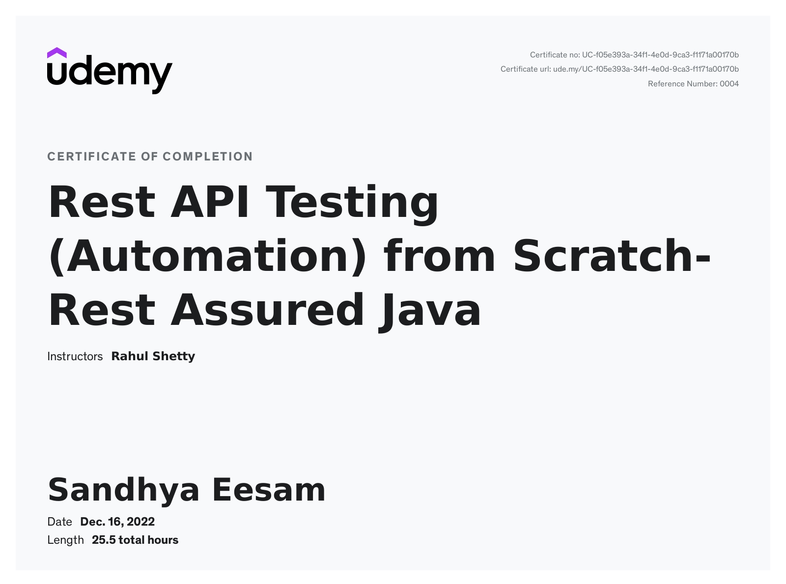 Sandhya Eesam - Engineer at Qualitest | Automation Testing | Manual ...