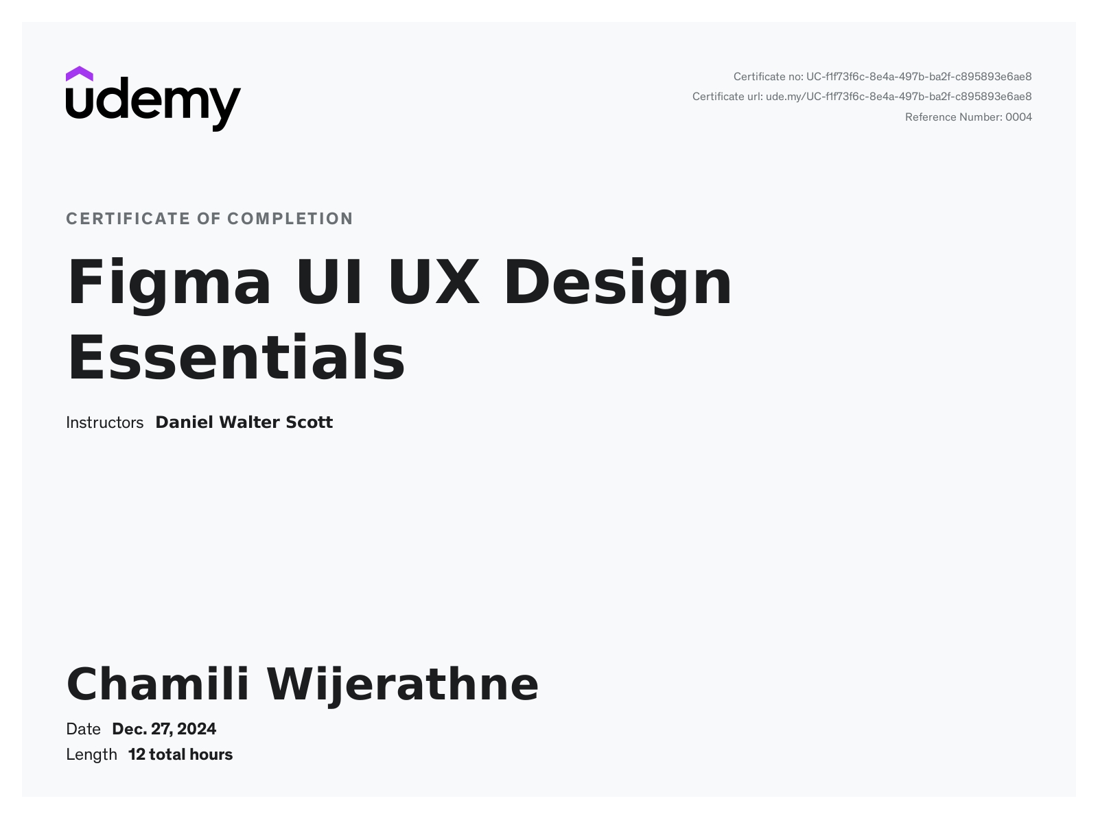 Chamili Wijerathne - UI/UX Designer | Google UX Certified | Web ...