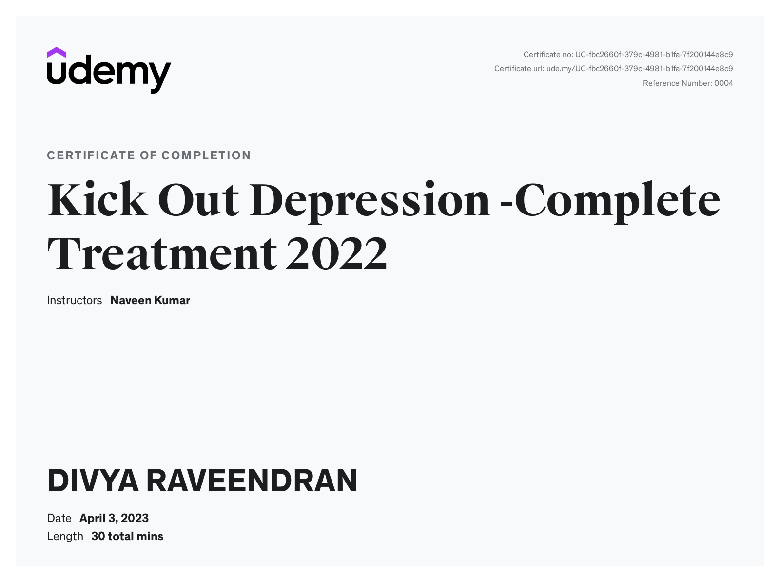Kick Out Depression -Complete Treatment 2022