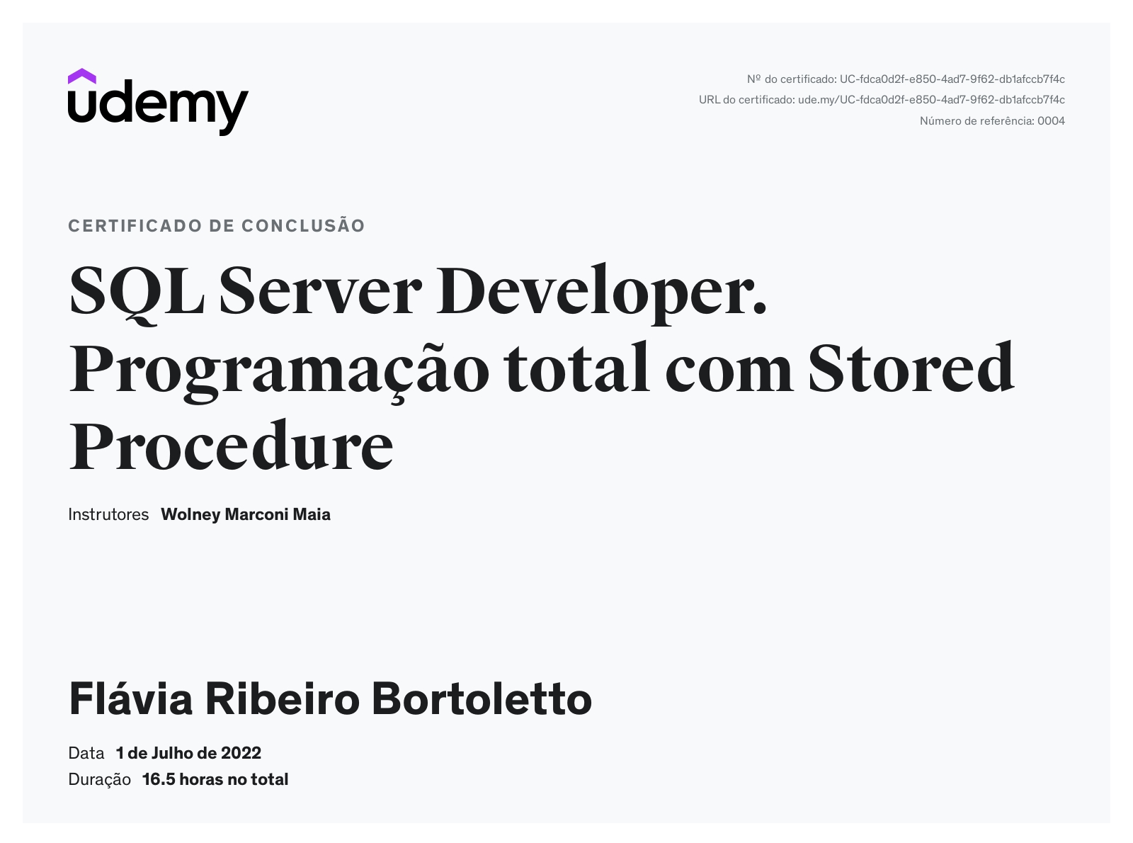 Flávia Ribeiro Bortoletto - DBA | DBRE | Cloud | LinkedIn