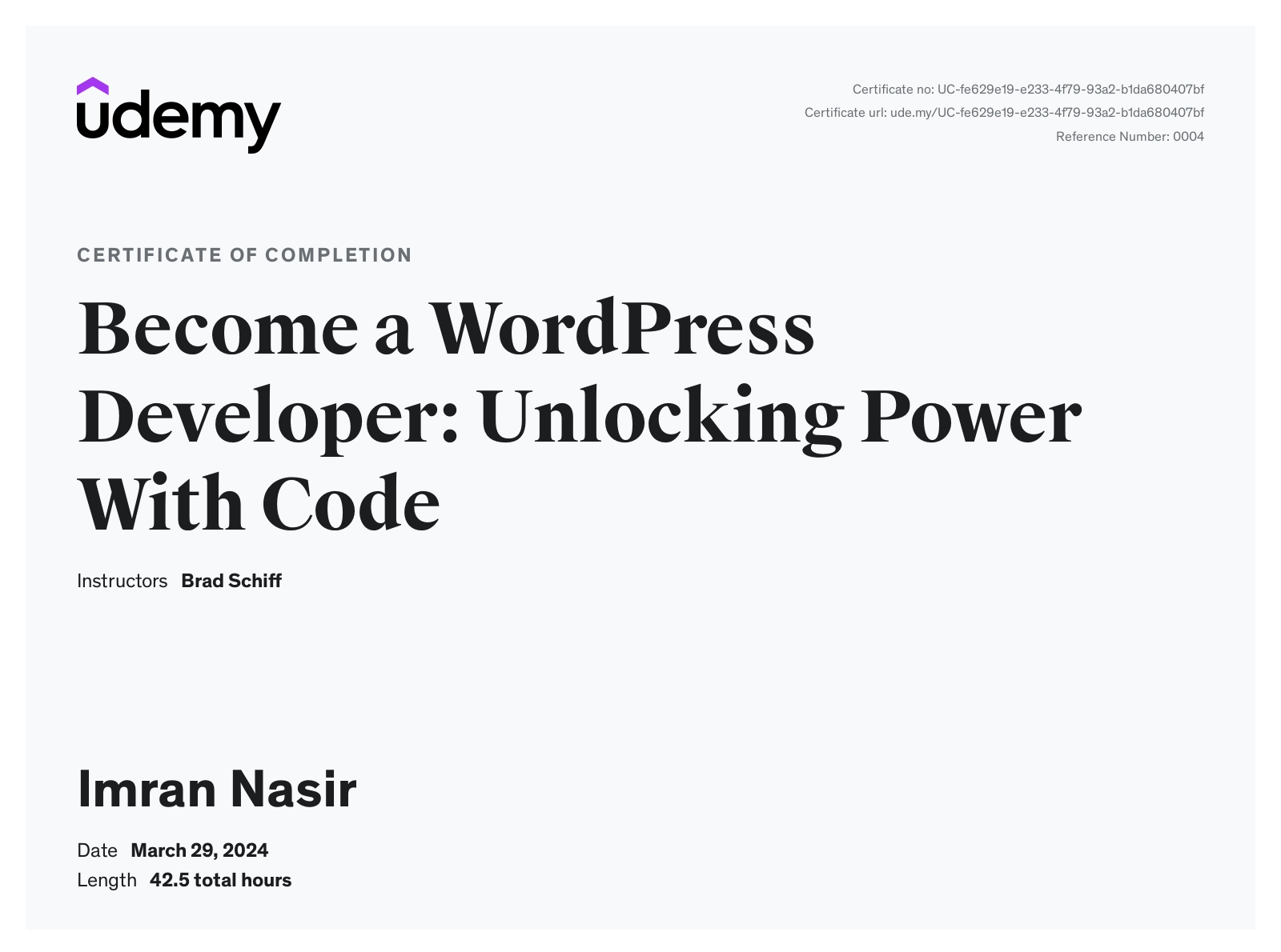 Imran Nasir - WordPress and Laravel Developer at Red Star Technologies ...